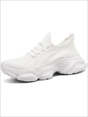 Platform Elevator Sneakers 2 Inch Height Increase Lightweight Non Slip Walking
